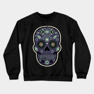 Toque de Muerte Mexican Sugar Skull Crewneck Sweatshirt